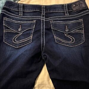 Silver Jeans Dark Indigo Jegging